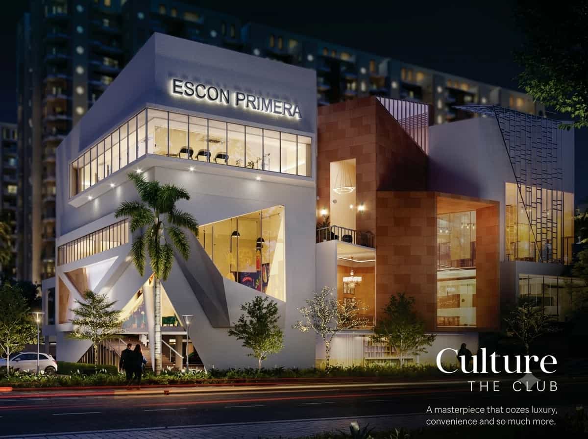 Culture The Club — Escon Primera clubhouse at night