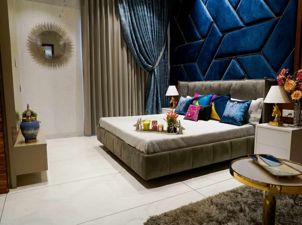 Master Bedroom Interior — Escon Primera, Zirakpur